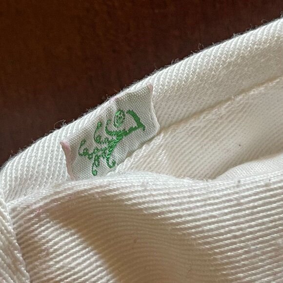 Mini Skirt Marilyn’s of Beverly Hills Sz 6 Vintage 80s White  Snap Button Front - Picture 7 of 10